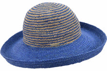 Load image into Gallery viewer, SEEBERGER, Bolero in rafia lavorato all'uncinetto con righe