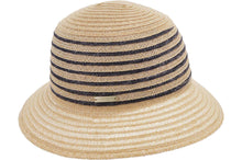 Load image into Gallery viewer, Seeberger, Cloche mix treccia in paglia naturale