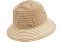 Load image into Gallery viewer, Seeberger, Cloche mix treccia in paglia naturale