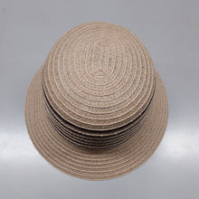 Load image into Gallery viewer, Seeberger, Cloche mix treccia in paglia naturale