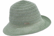 Load image into Gallery viewer, Seeberger, Cloche in treccia di canapa con risvolto