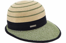 Load image into Gallery viewer, Seeberger, cloche con visiera misto paperbraid