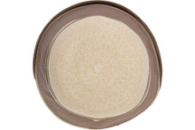 Carica l'immagine nel visualizzatore di Gallery, Seeberger, Cloche in tessuto con testa in treccia di carta