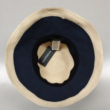 Load image into Gallery viewer, Seeberger, bolero in treccia di carta con tesa in tessuto