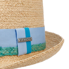 Load image into Gallery viewer, Vantella Trilby Straw Hat
