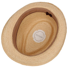Load image into Gallery viewer, Vantella Trilby Straw Hat