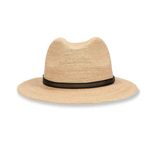 Load image into Gallery viewer, Borsalino hat in fine crochet raffia