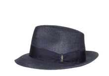 Carica l'immagine nel visualizzatore di Gallery, Borsalino Cappello Trilby Blue Panama