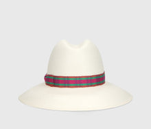 Load image into Gallery viewer, Claudette&quot; Panama fine brim women&#39;s Borsalino
