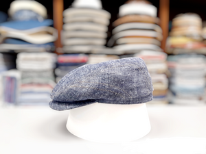 DRIVER CAP LINEN/SILK