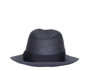 Borsalino Cappello Trilby Blue Panama